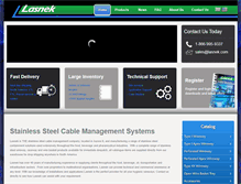 Tablet Screenshot of lasnek.com